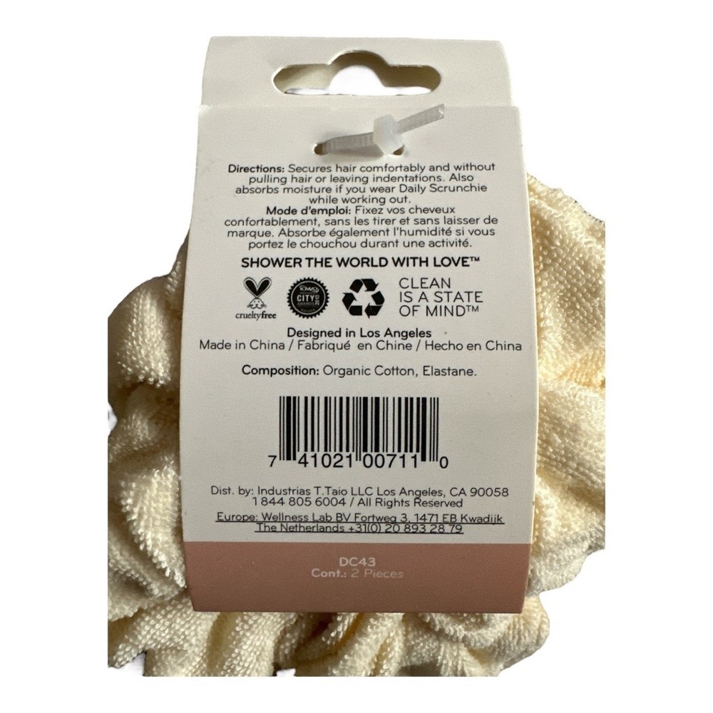 DAILY Concepts Back Scrubber & Scrunchies, cruelty free - Picture 11 of 11